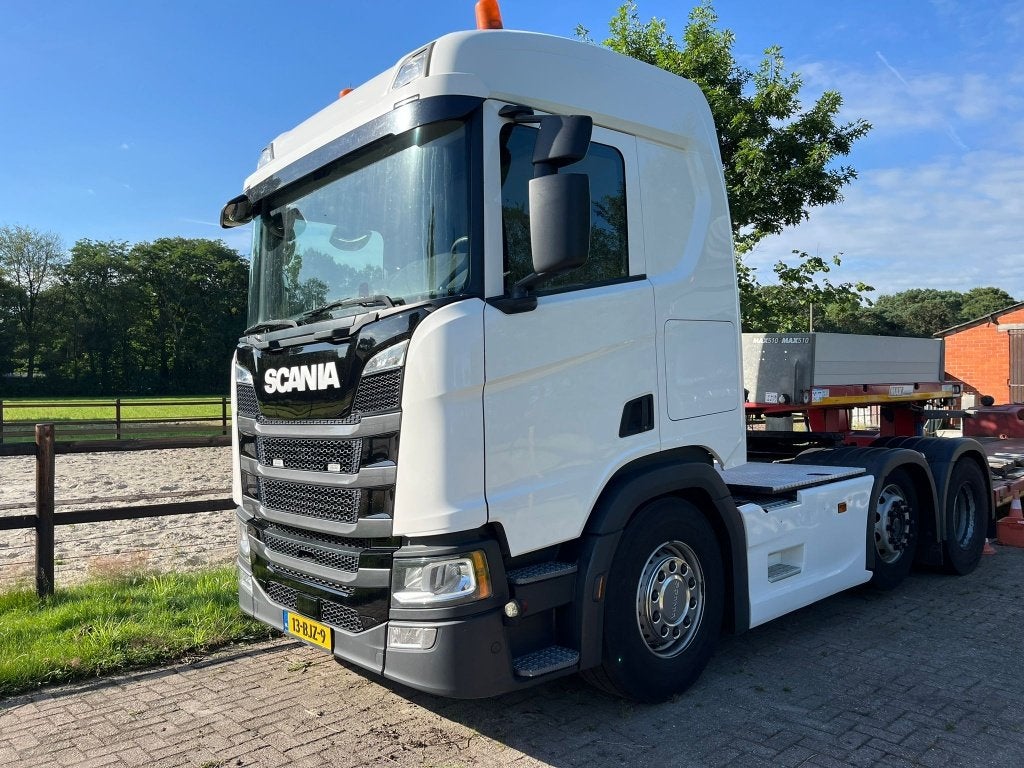 Scania R410 6x2/4 lift stuuras 630000km NL zeer net 10-2017, Wit, Mercedes-Benz, Bedrijf, Diesel