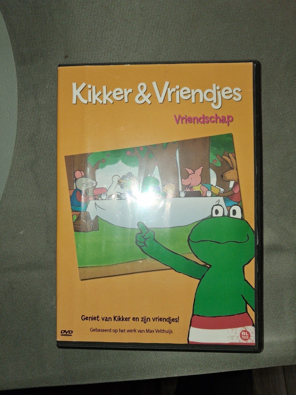 Kikker & Vriendjes - Vriendschap DVD, Alle leeftijden, Zo goed als nieuw, Familie, Film
