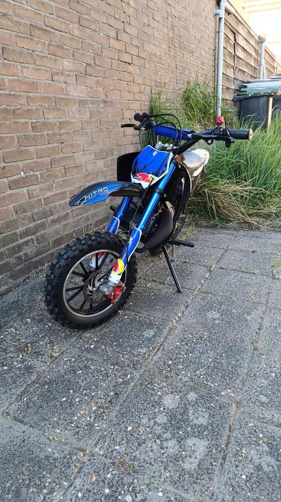 Nitro Motorcross Coyote CRX 50cc --- Zo Goed Als Nieuw, Ophalen, Zo goed als nieuw, 50 cc, Overige merken