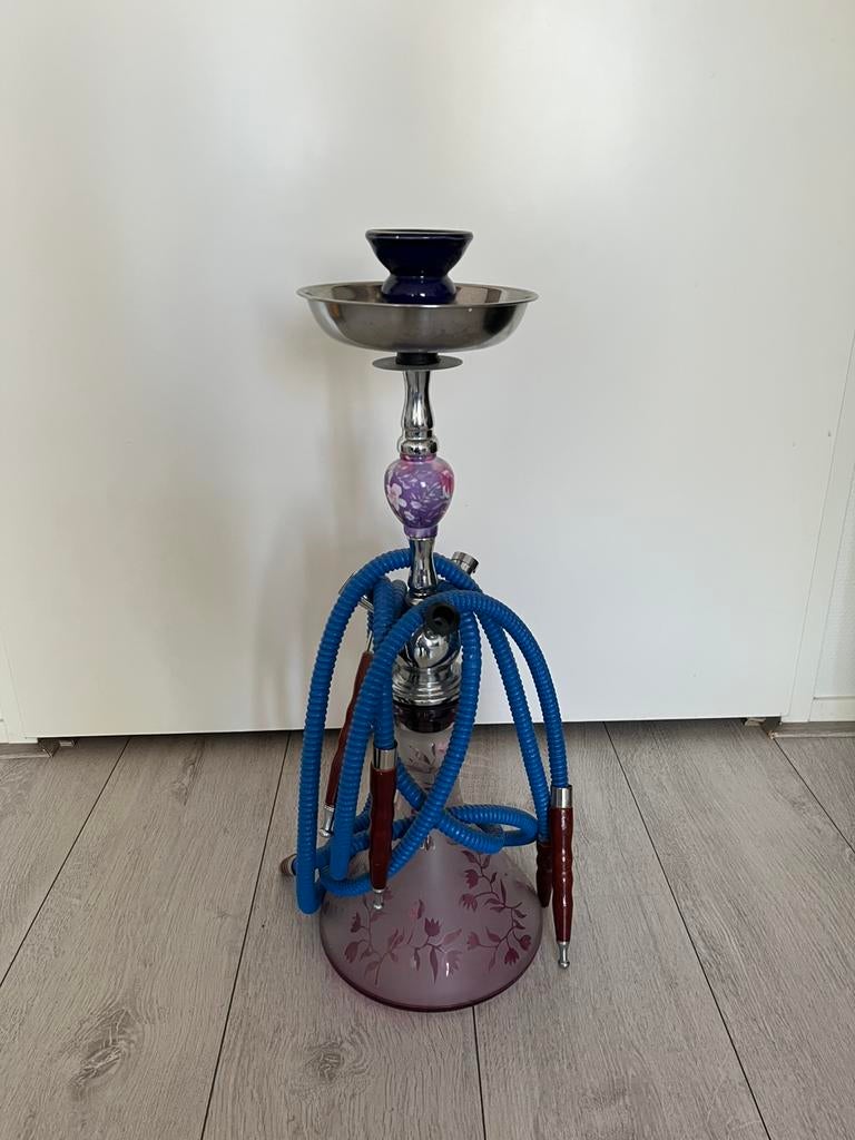 Mooie shisha - waterpijp, Ophalen, Zo goed als nieuw, Overige materialen, Minder dan 25 cm