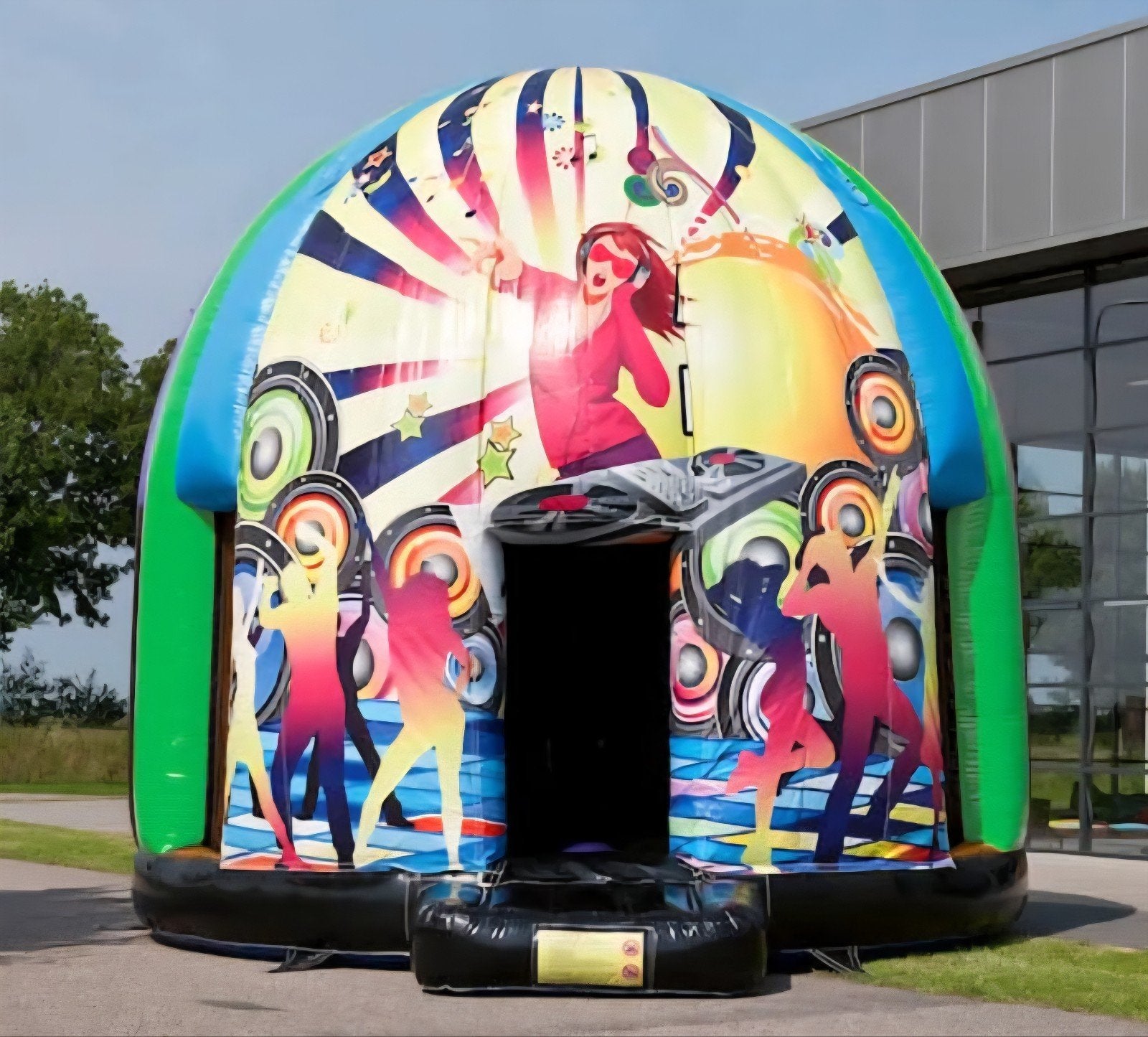 Disco Springkussen zeil voorkant te koop, Ophalen of Verzenden, Overige