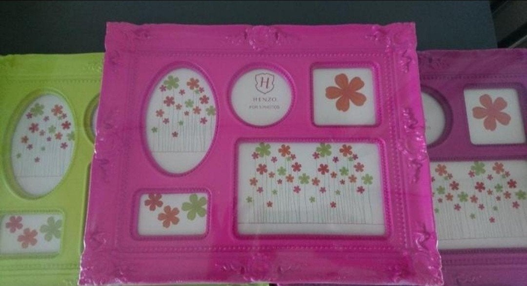 Drie nieuwe Henzo fotolijsten paars roze 

De paarse, Ophalen of Verzenden, Kunststof, Roze