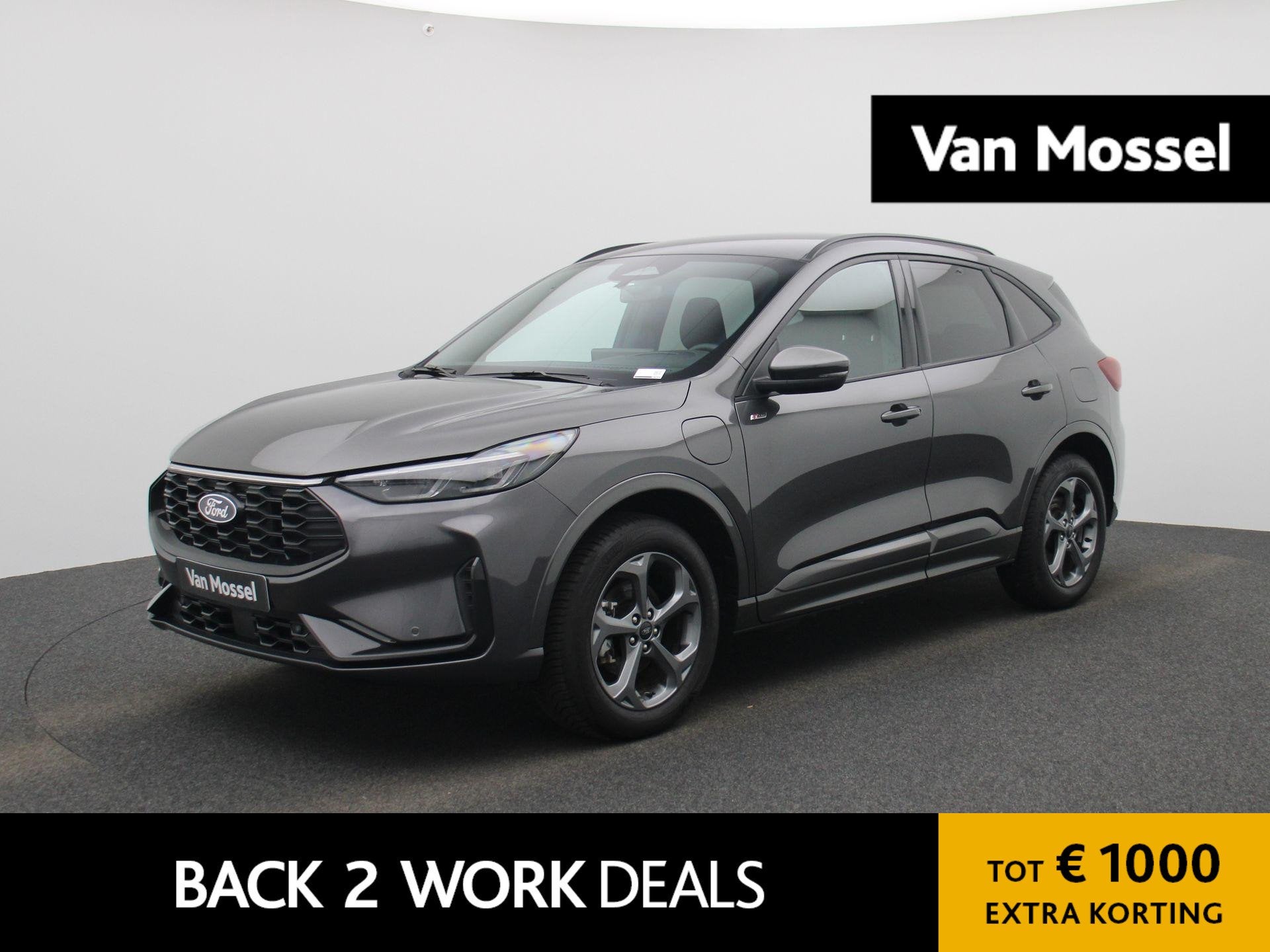 Ford Kuga 2.5 Hybrid ST-Line PHEV | AUTOMAAT | VIRTUEEL | NA, Auto's, 12 maanden, Gebruikt, 4 cilinders, Plug-in hybride
