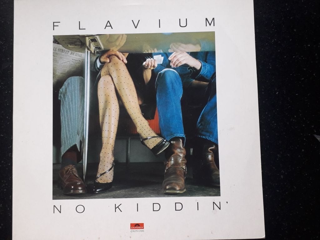 FLAVIUM - NO KIDDIN' - testpressing - LP, Ophalen of Verzenden, Zo goed als nieuw, Blues, LP