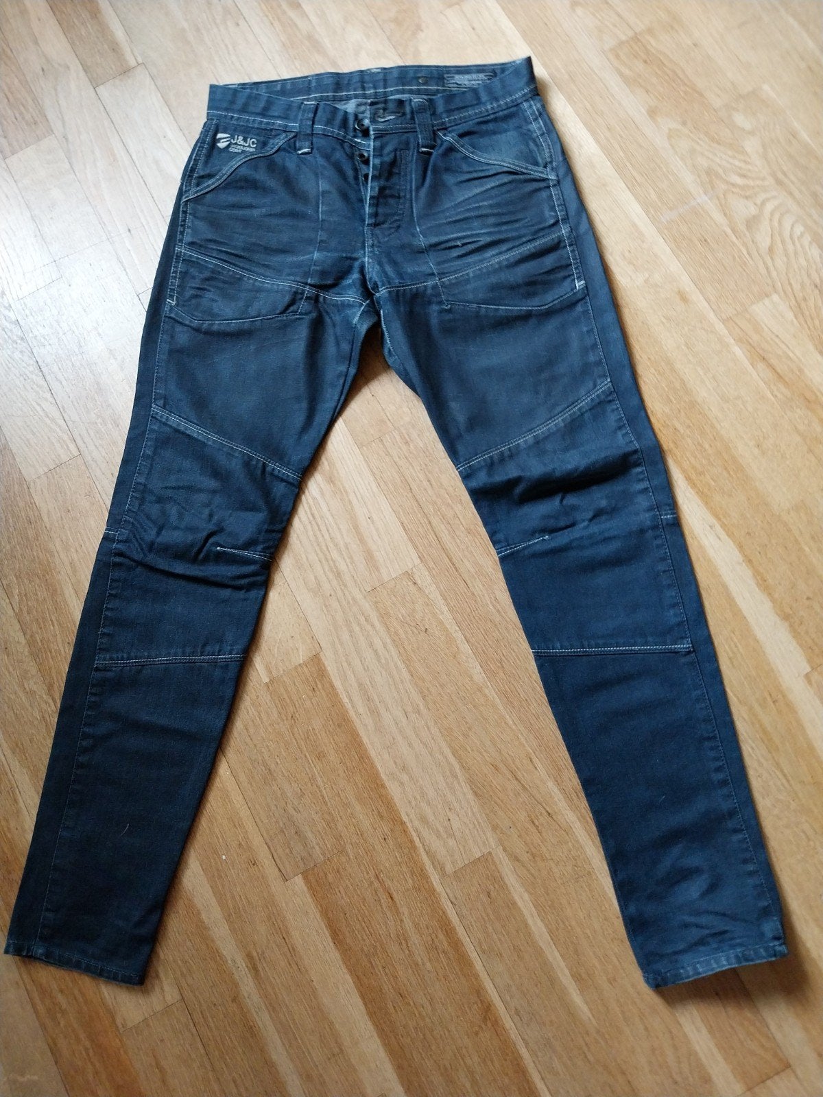JACK & JONES SPIJKERBROEK, Ophalen of Verzenden, Zo goed als nieuw, Blauw, W30 - W32 (confectie 38/40)