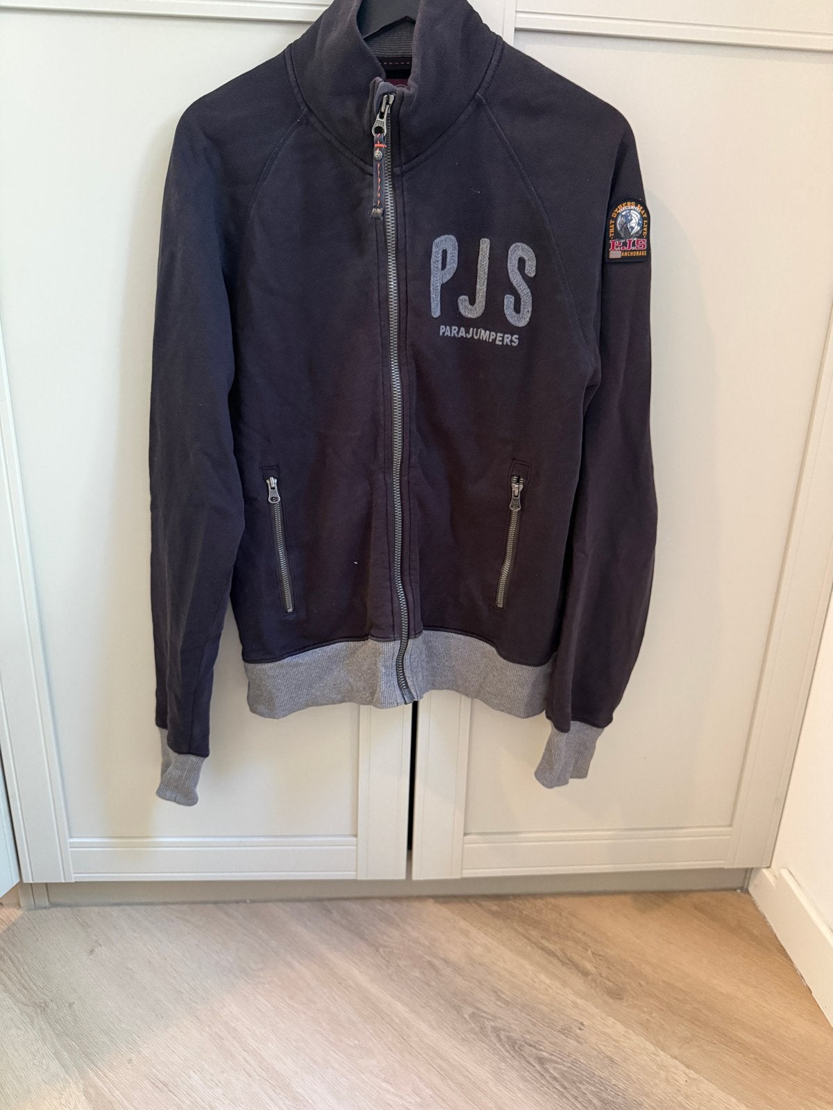 Parajumpers PJS Fleece Vest Donkerblauw Maat S, Ophalen of Verzenden, Zo goed als nieuw, Maat 46 (S) of kleiner, Blauw