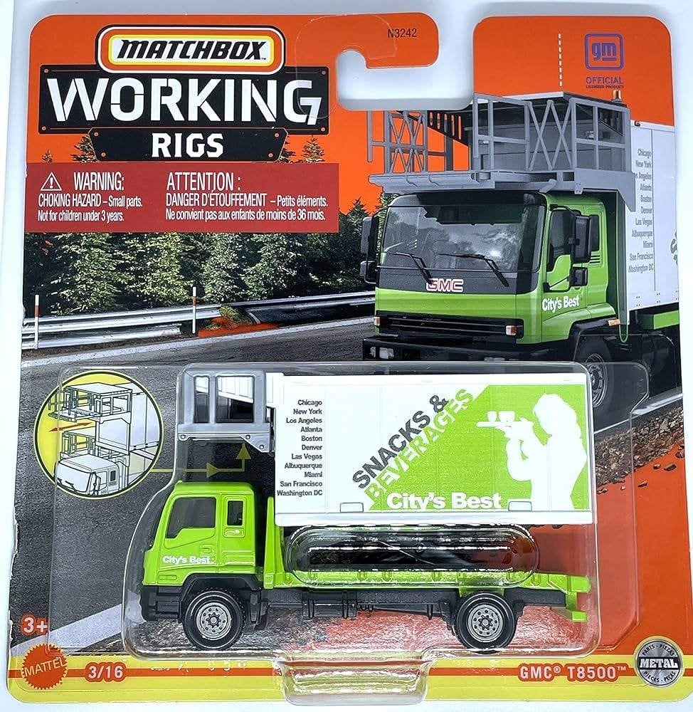 Matchbox: Working Rigs: GMC T8500, ., Nieuw, Ophalen of Verzenden, .