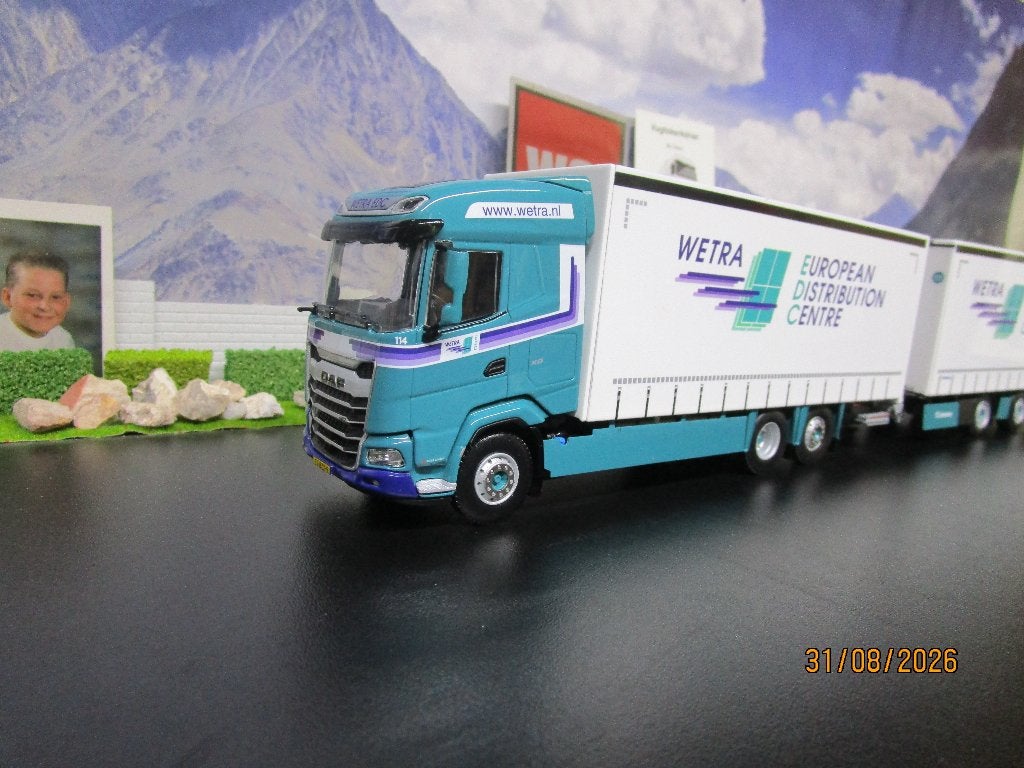 wsi 01-5100 wetra edc.dafxg riged curtainside truck 6x2, Hobby en Vrije tijd, Modelauto's | 1:50, Ophalen of Verzenden, Nieuw