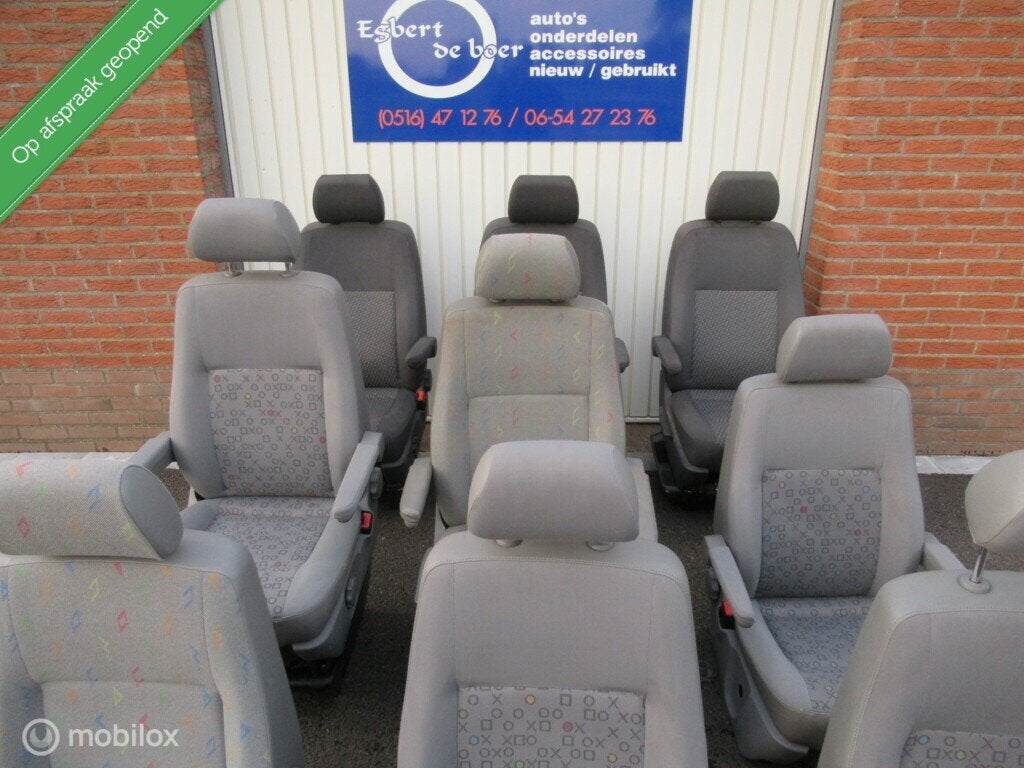 Stoel bestuurdersstoel bijrijdersstoel VW Transporter T5 T6, Gebruikt, Volkswagen, Ophalen of Verzenden, Volkswagen