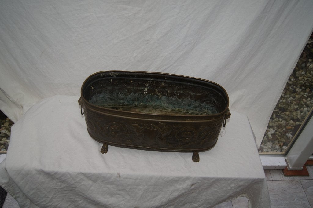 Jardiniere ( Bloembak Antiek, Ophalen of Verzenden