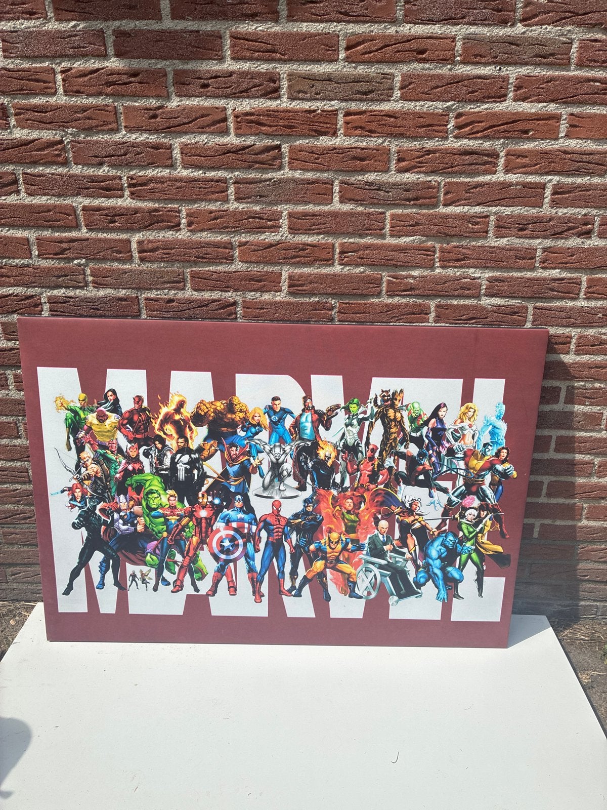 Marvel Superhelden Canvas Schilderij - Groot Formaat, Ophalen, Print, Textiel, Stripfiguren/cartoons