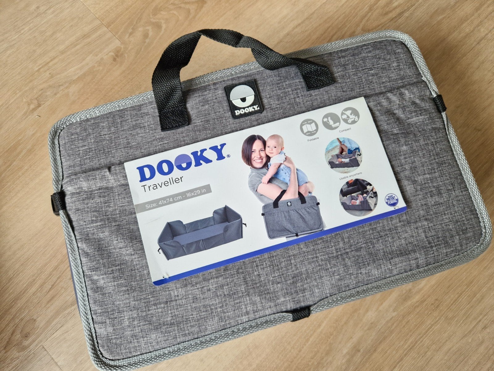 Dooky opvouwbare reiswieg, Ophalen of Verzenden, Zo goed als nieuw, Reisbedje