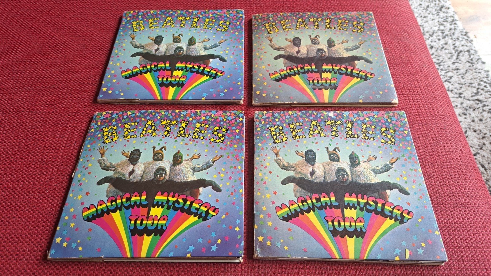 Beatles 3 x Magical Mystery Tour 3 landen, Ophalen of Verzenden, Gebruikt, Overige formaten