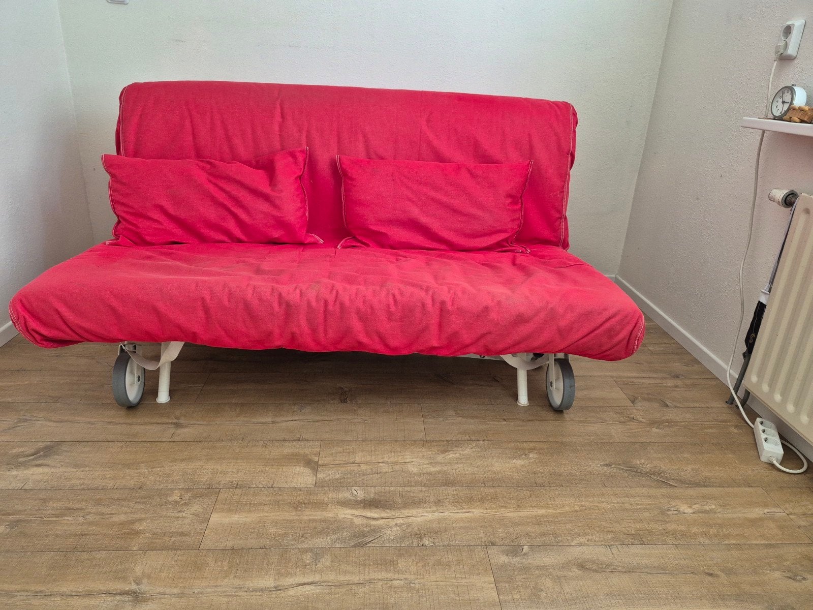 Ikea PS slaapbank - 160x200 cm bed, 160x110 cm bank, Ophalen, Gebruikt, Tweepersoons, 160 cm