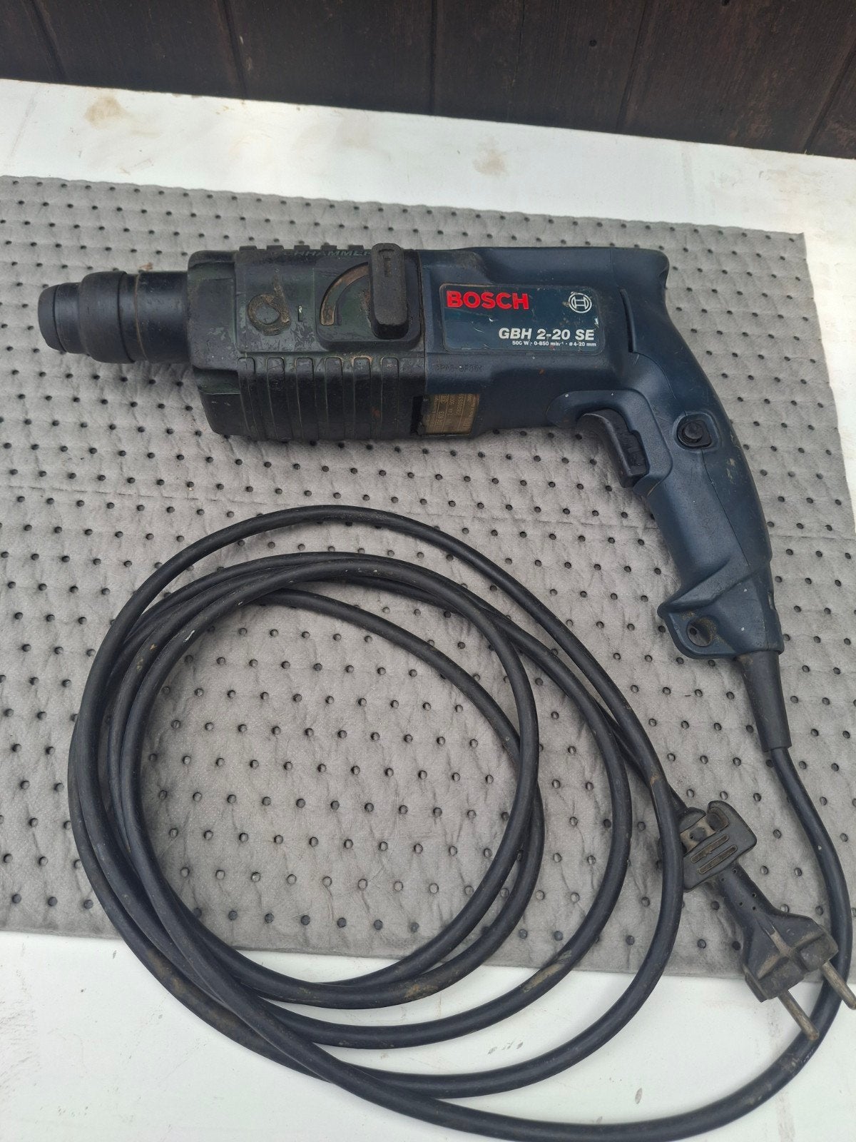 Bosch GBH 2-20 SE Boorhamer - 500W, Gebruikt, Gebruikt, Boor- en/of Breekhamer, Ophalen of Verzenden, Klopboormechanisme