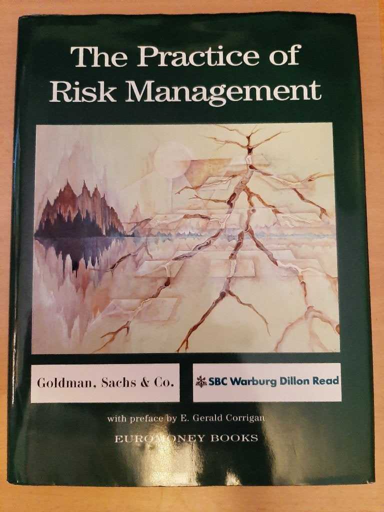 The Practice of Risk Management by Goldman Sachs, Ophalen, Zo goed als nieuw, Management, Goldman Sachs