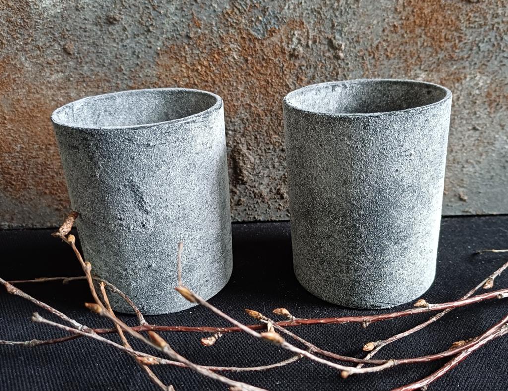 Waxinelichthouders landelijke stijl, Ophalen of Verzenden, Zo goed als nieuw, Overige materialen, Minder dan 25 cm