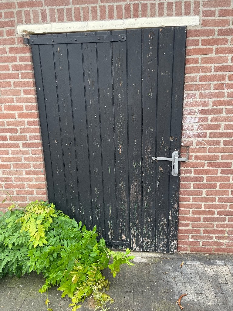 Oude schuurdeur, Gebruikt, Buitendeur, 200 tot 215 cm, Ophalen