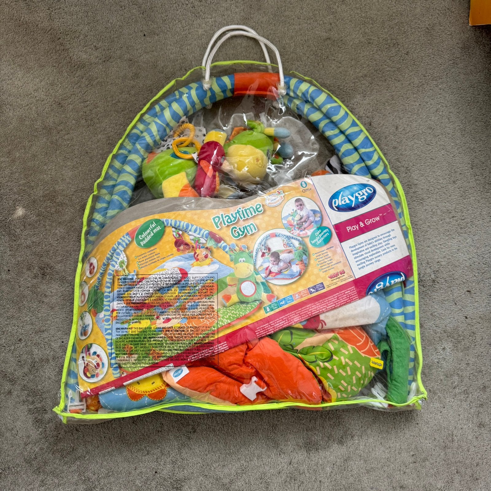 Playgro Babygym nieuwstaat, Verzenden, Zo goed als nieuw, Babygym