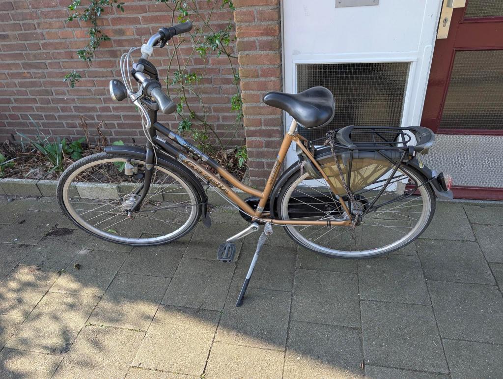 *Gereserveerd* Gazelle opknap damesfiets, Fietsen en Brommers, Ophalen, Gebruikt, Versnellingen, Gazelle