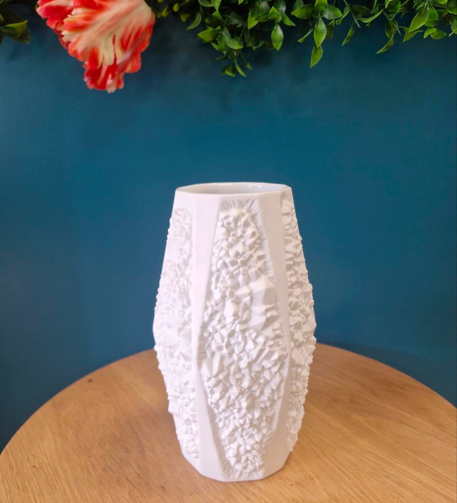 Kaiser Vaas - Wit Biscuit Porselein - Modern Design, Ophalen of Verzenden