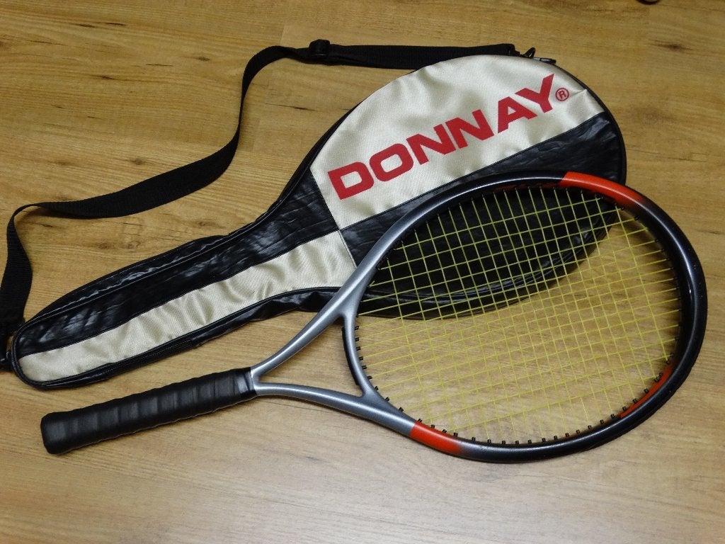 Donnay Ghost vintage tennisracket oversize collectors item, Overige merken, Gebruikt, L4, Ophalen of Verzenden