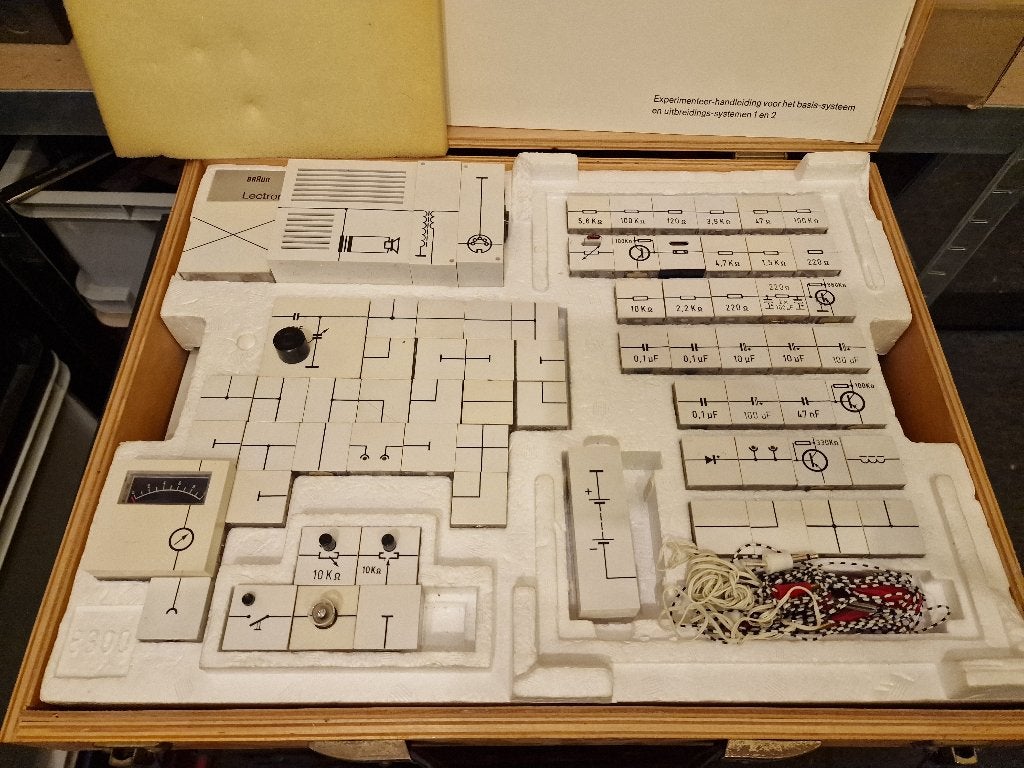 Braun Lectron 60/70's electronica school leerset., Ophalen, Overige typen