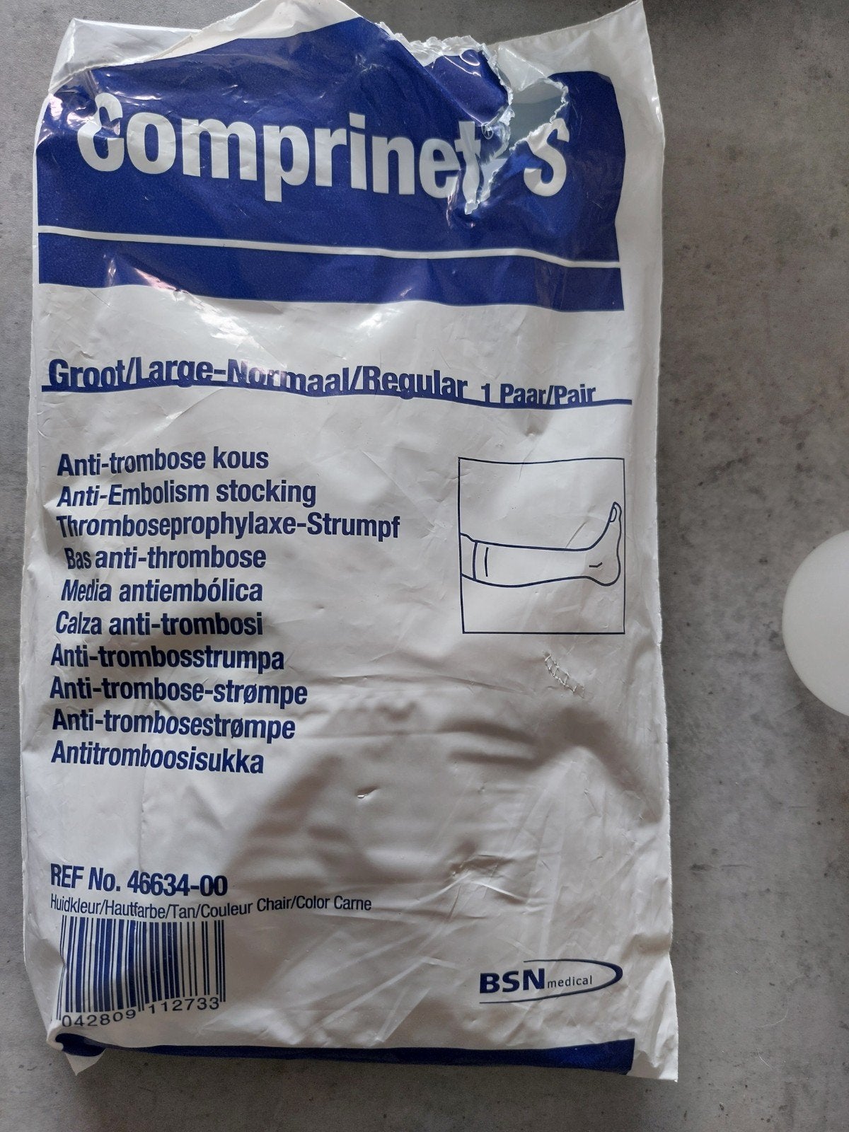 Comprinet kous groot / large 46634, Ophalen of Verzenden, Nieuw