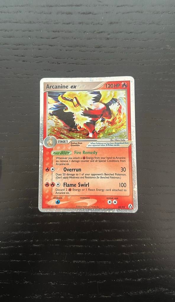 Arcanine ex, Ophalen of Verzenden, Zo goed als nieuw