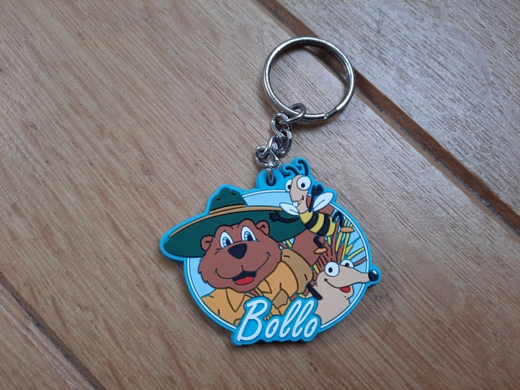 Sleutelhanger Bollo Bij en Egel, Verzamelen, Ophalen of Verzenden