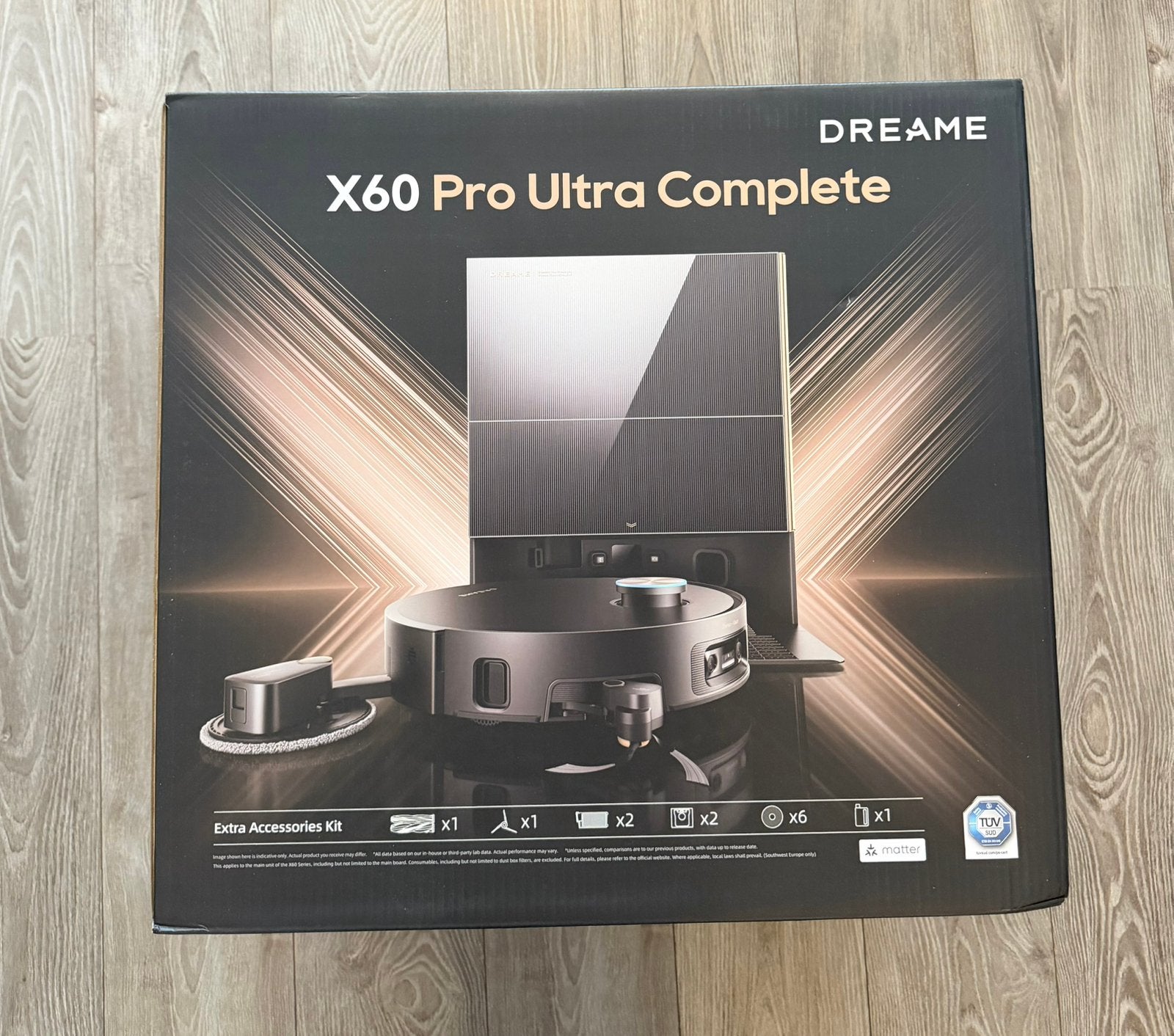 Dreame X60 Pro Ultra Complete robotstofzuiger en dweilrobot, Witgoed en Apparatuur, Nieuw, Ophalen of Verzenden, Robotstofzuiger