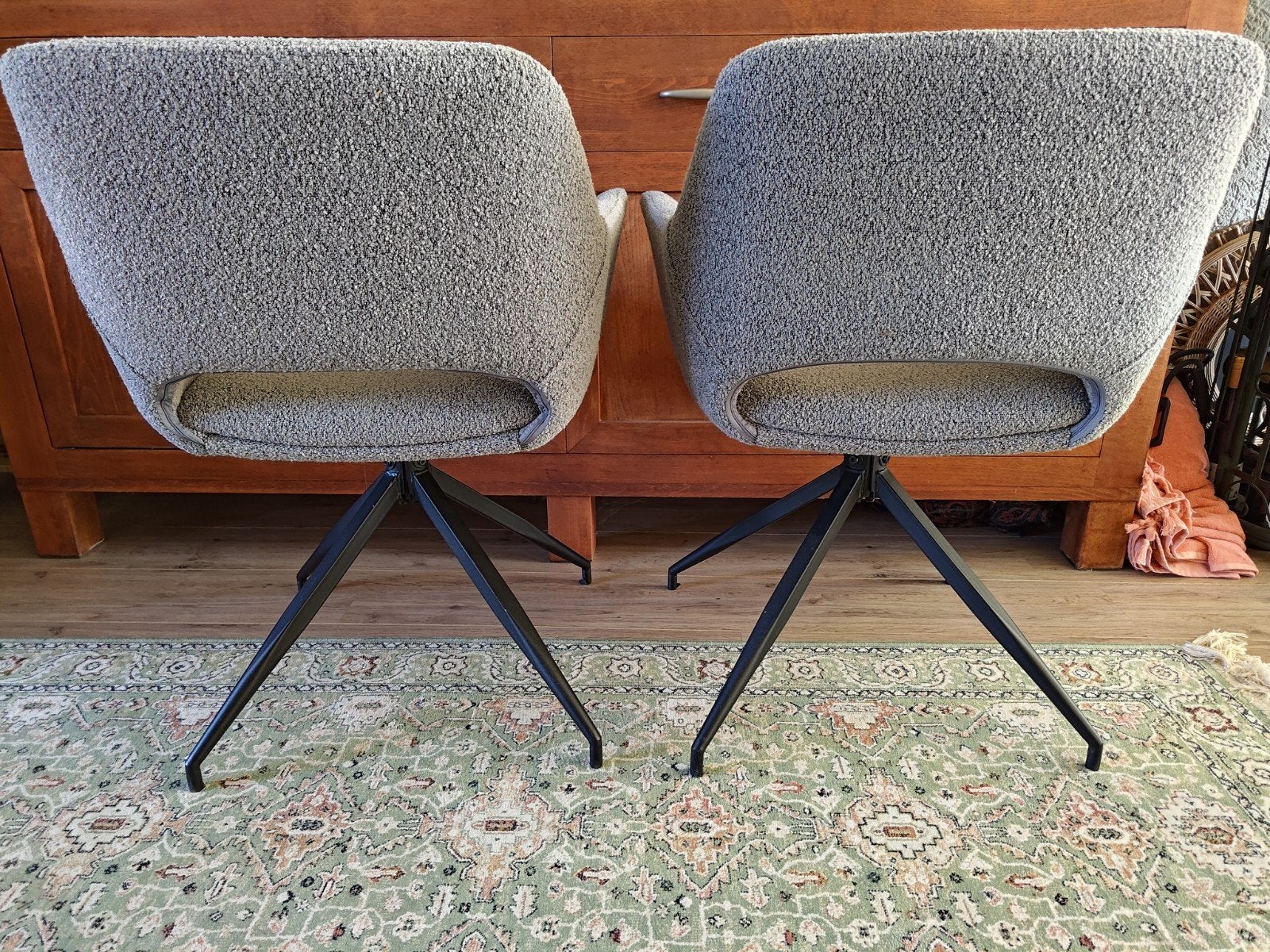 Twee stoelen Leen Bakker, Ophalen, Gebruikt, Grijs, Twee