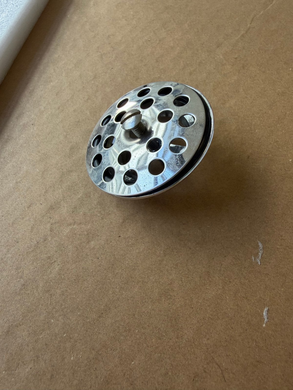 Universeel afvoerputje voor wastafel of bad, Ophalen, Gebruikt, Chroom, Overige typen