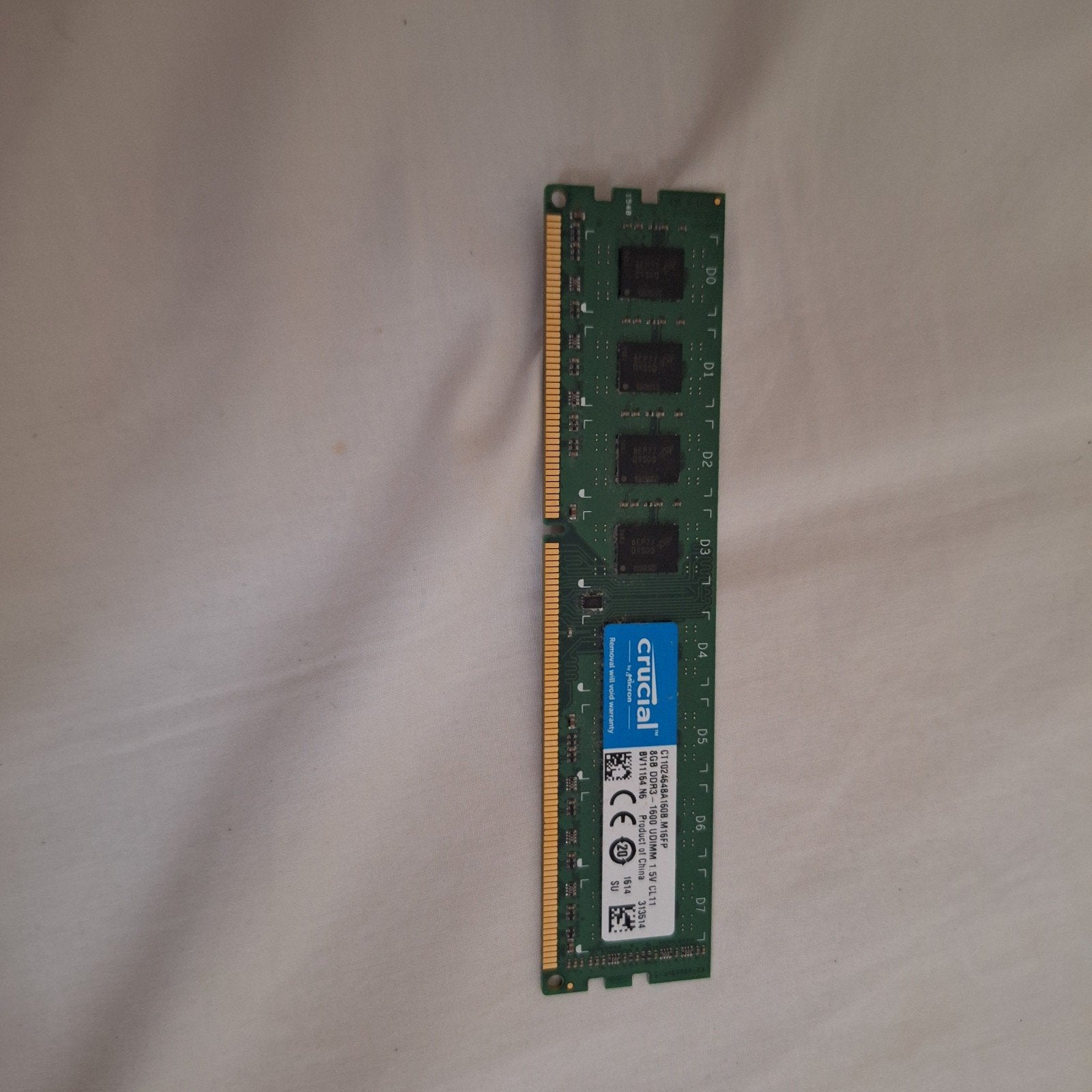 8 gb ddr3, Computers en Software, Ophalen, 8 GB, DDR3, Zo goed als nieuw