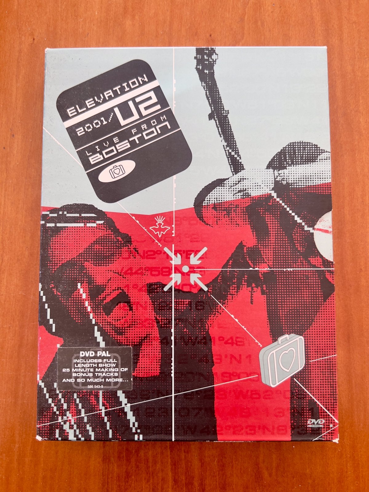 U2 Elevation Tour Live from Boston 2001, Alle leeftijden, Ophalen of Verzenden, Zo goed als nieuw