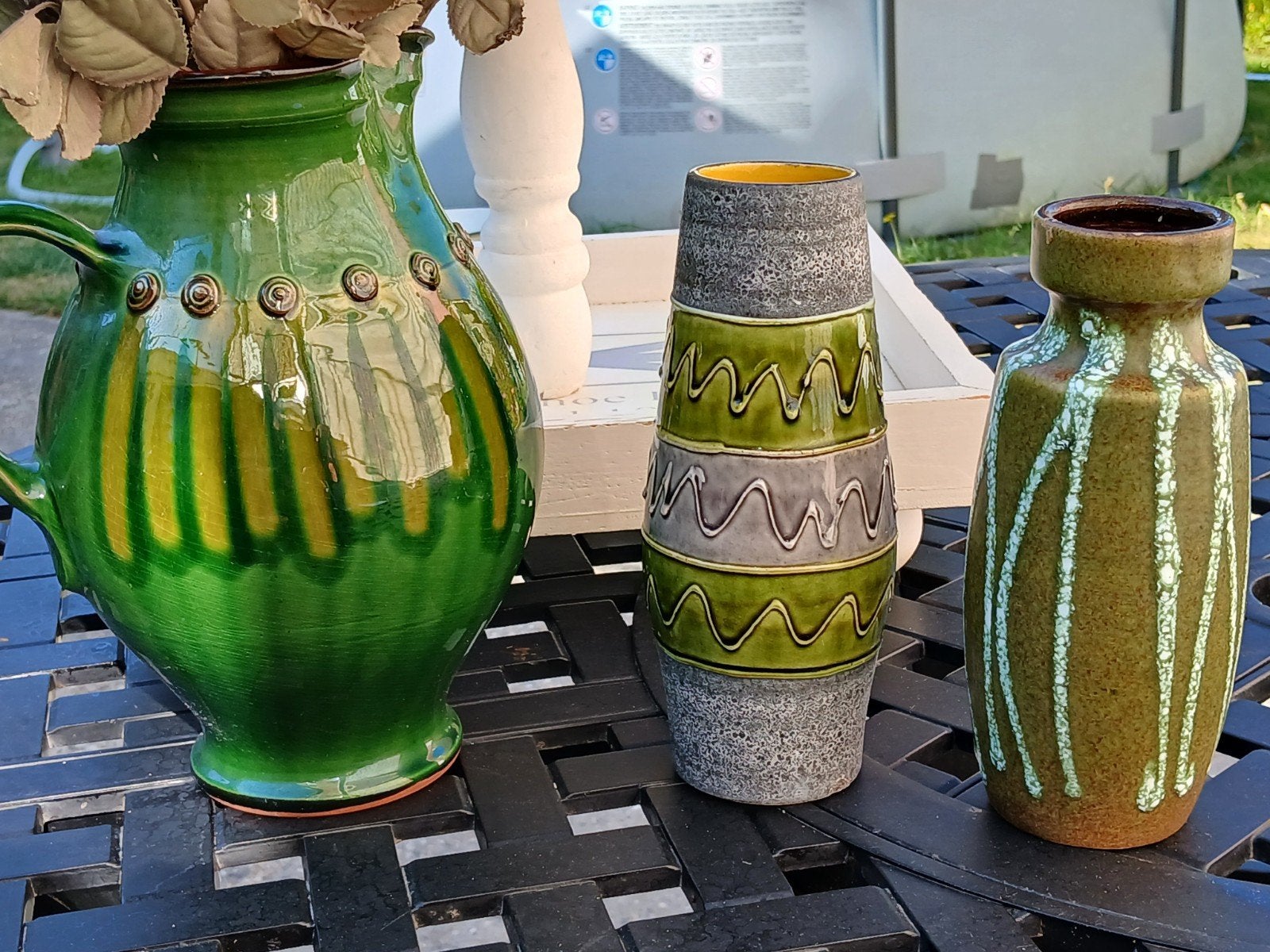 vintage  vazen, Ophalen of Verzenden