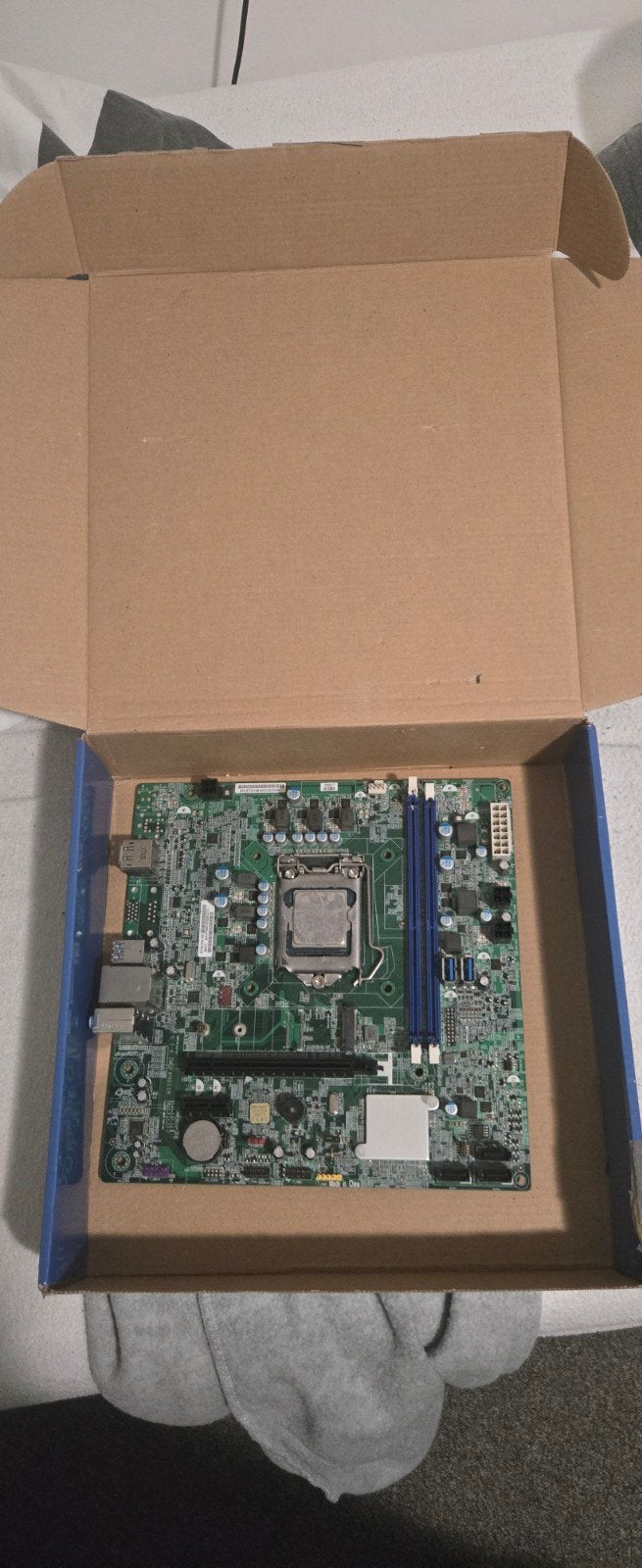 H110 moederbord met i5 6600, Ophalen of Verzenden, Zo goed als nieuw, DDR4