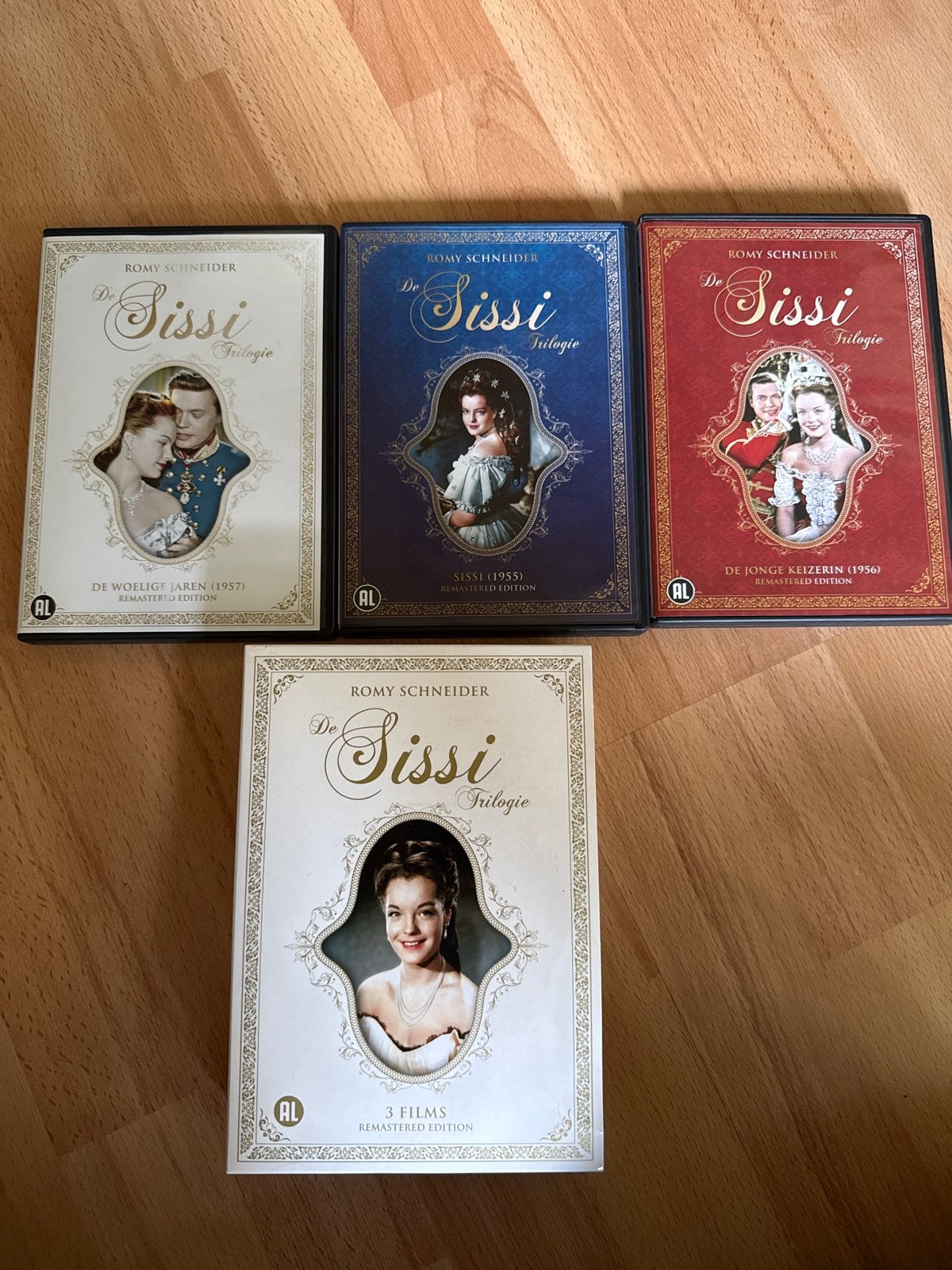 De Sissi Trilogie - Remastered Edition (DVD Boxset), Nederlands, Duits, Ophalen of Verzenden, Zo goed als nieuw