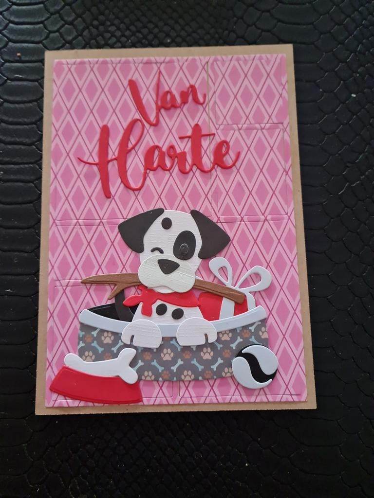 Set 14 stansjes, Hobby en Vrije tijd, Kaarten | Zelfgemaakt, Ophalen of Verzenden, Nieuw, Dieren