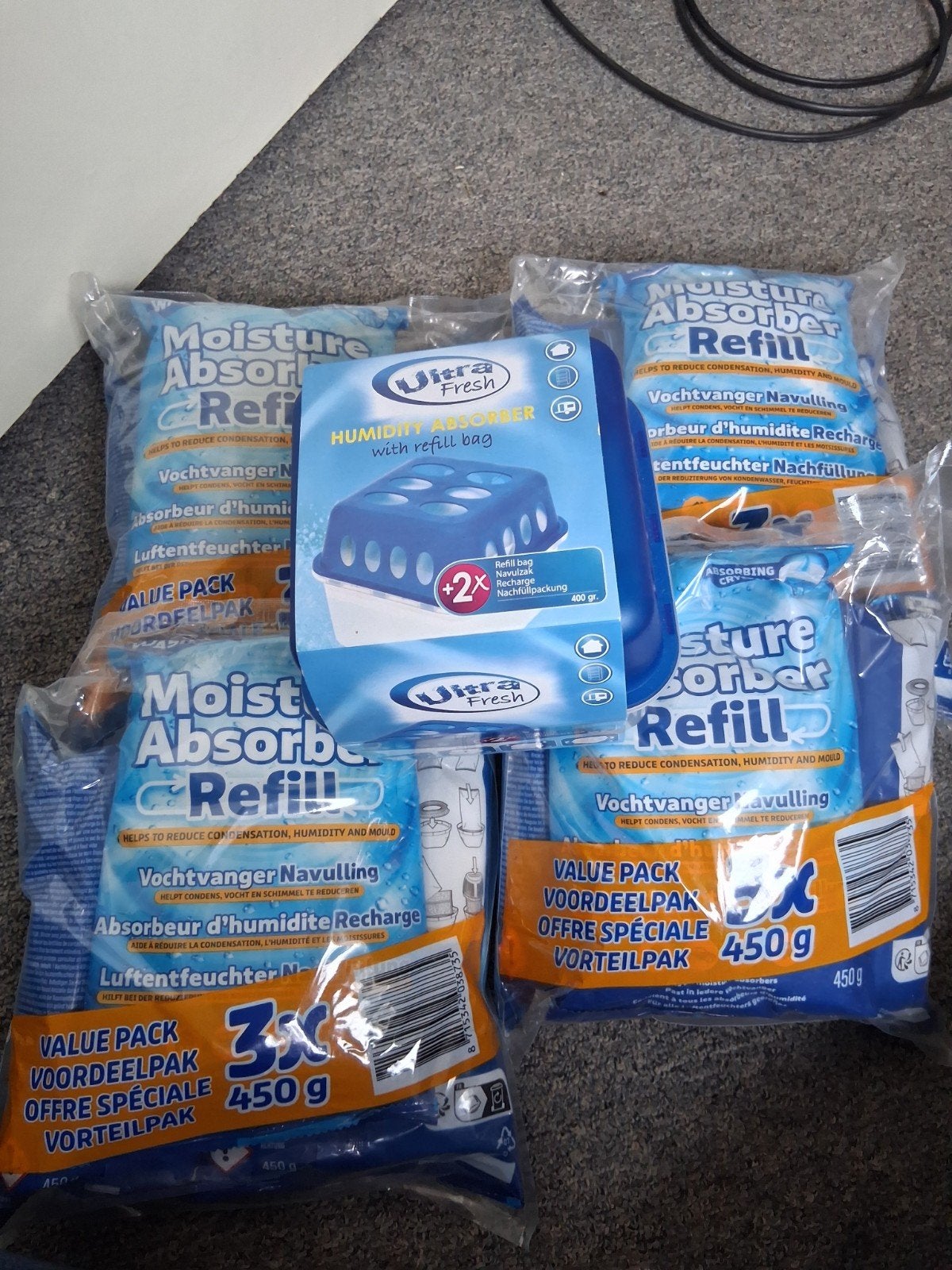 Vochtvanger navulling en houder - Ultra Fresh, Ophalen of Verzenden