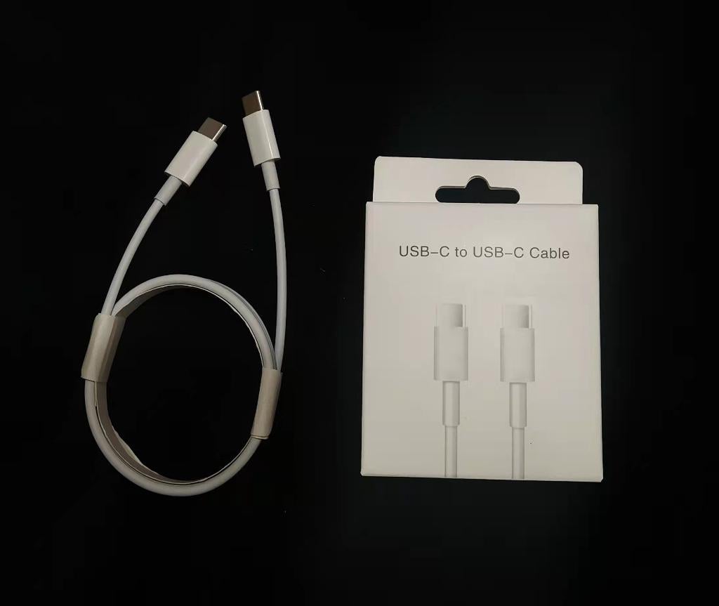 USB-C 60W Kabel + Adapter | Bijna Inkoopprijs | Nieuw, Nieuw, Ophalen of Verzenden, Apple iPhone, Snoer of kabel