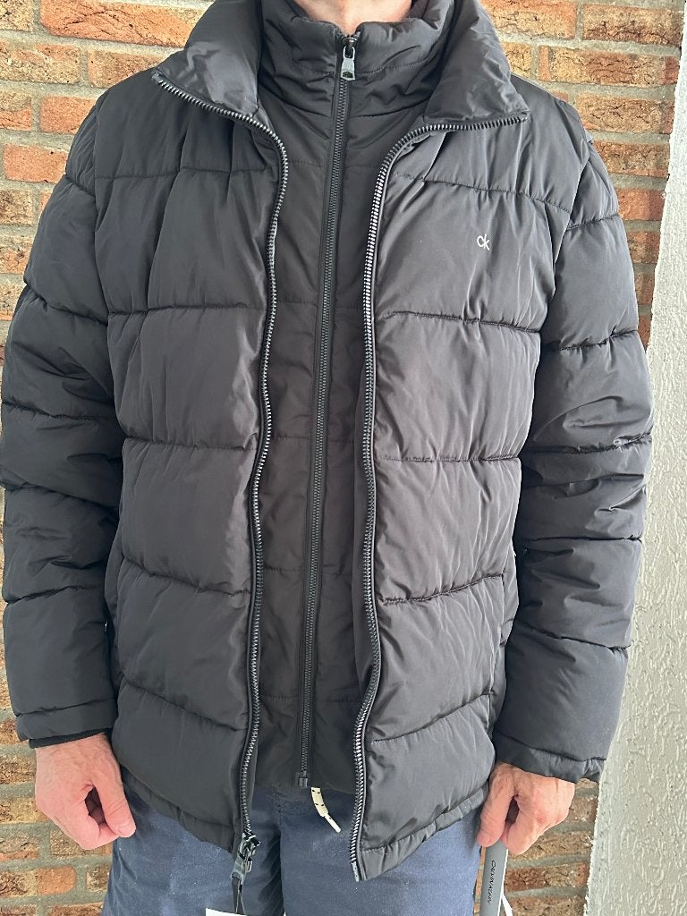 Calvin Klein heren winterjas, Zwart, Nieuw, Ophalen of Verzenden, Calvin Klein
