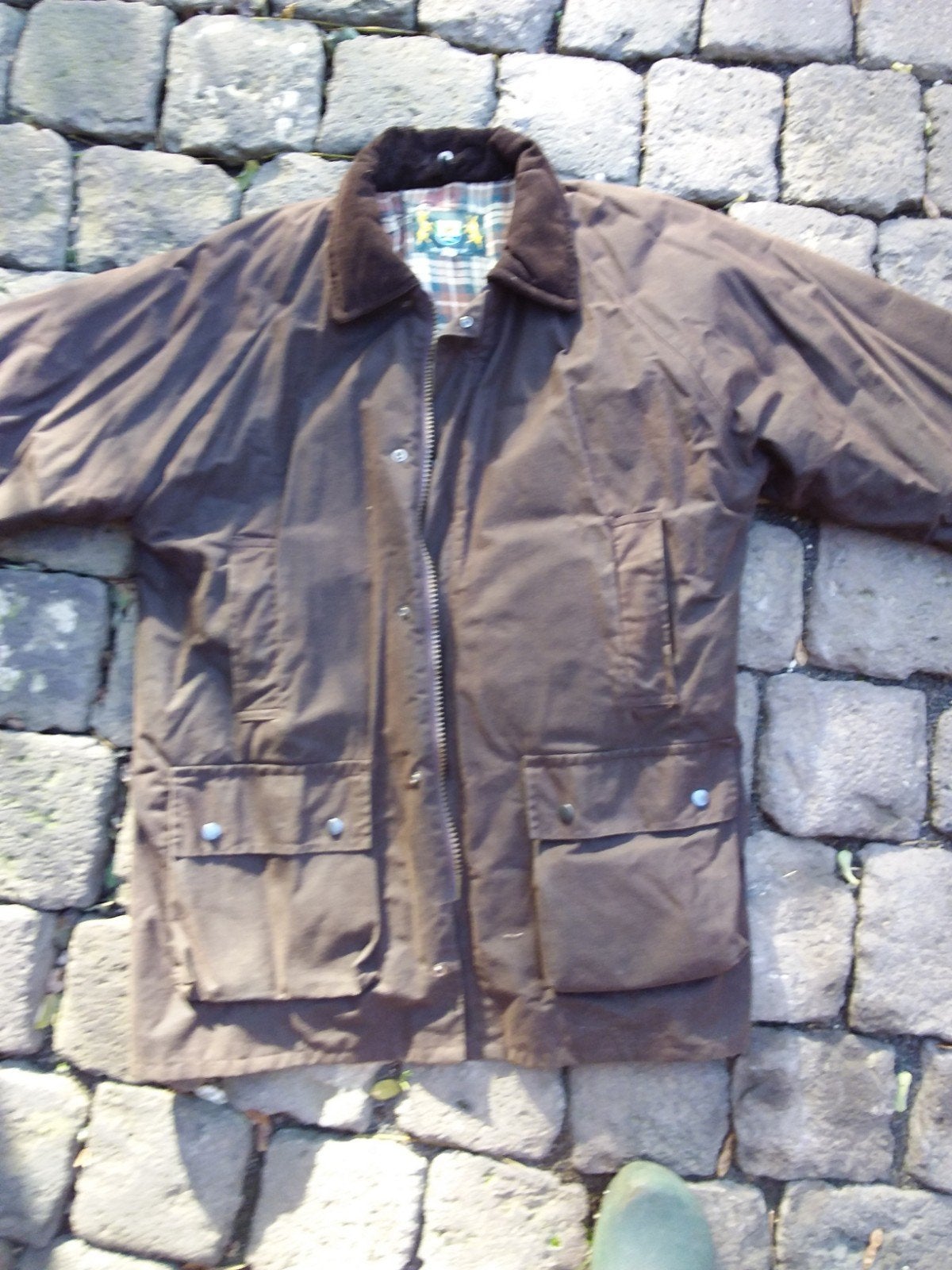 Waxjas Outdoor - British Lifestyle, Bruin, Ophalen of Verzenden, Zo goed als nieuw, Overige maten