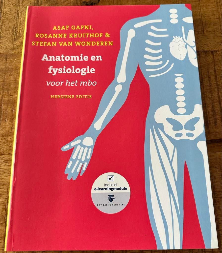 Anatomie en fysiologie voor het mbo - Herzien editie, Ophalen of Verzenden, Beta, Zo goed als nieuw, MBO