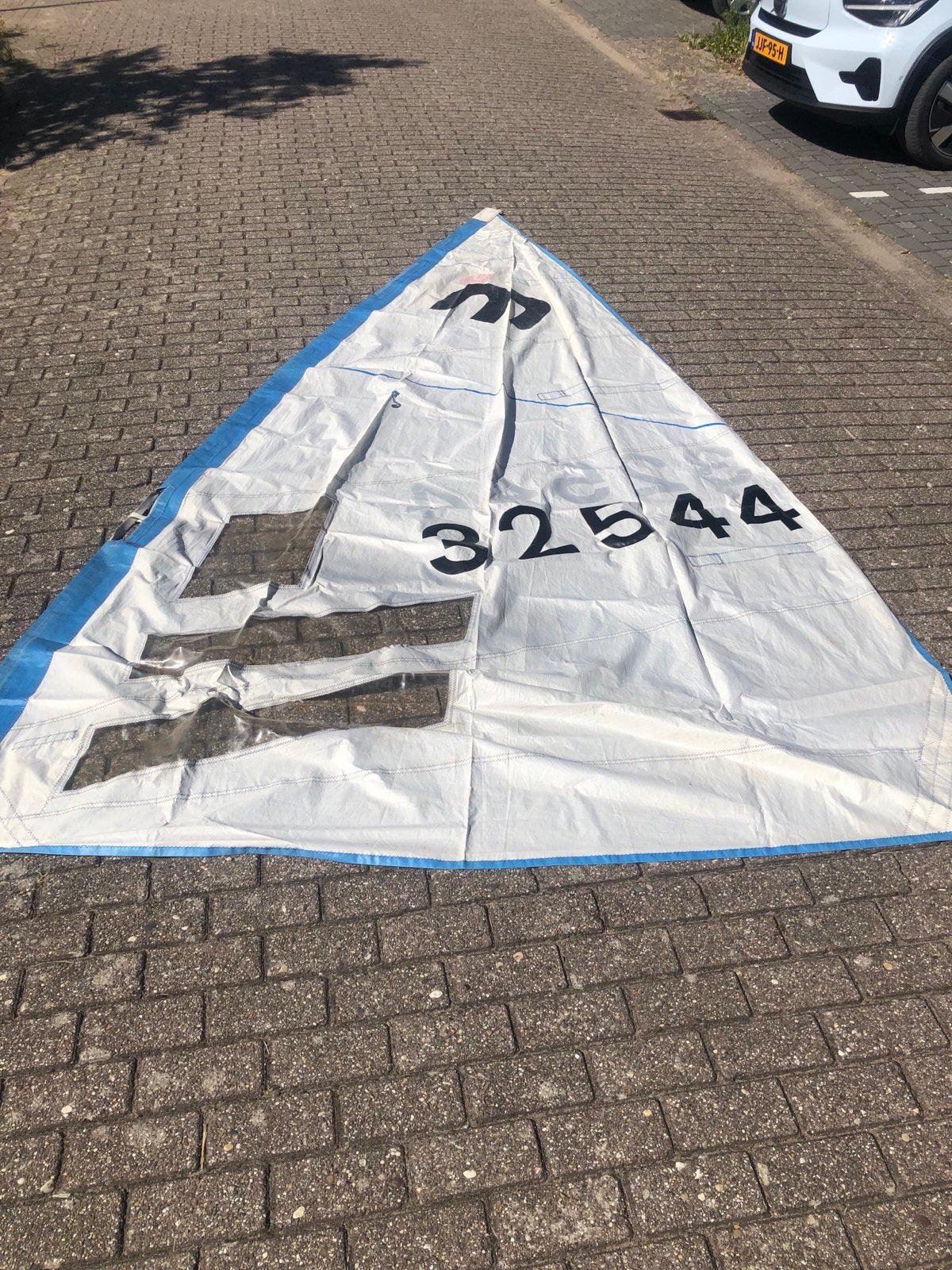 2x Windsurf zeil 1x Mistral 1x Nelson, Ophalen, Gebruikt, Zeil