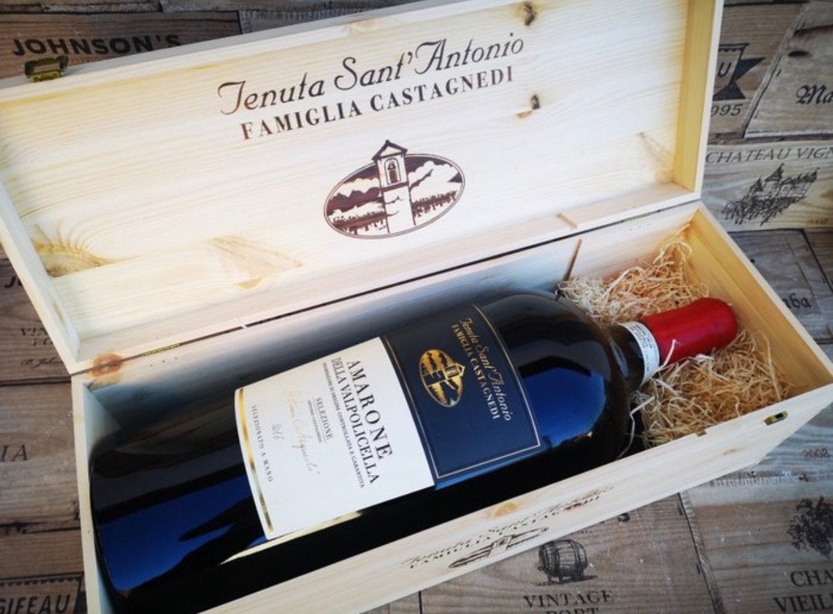 Zeldzame 2016 Amarone della Valpolicella DOCG Salmanazar, Zo goed als nieuw, Rode wijn, Vol, Italië
