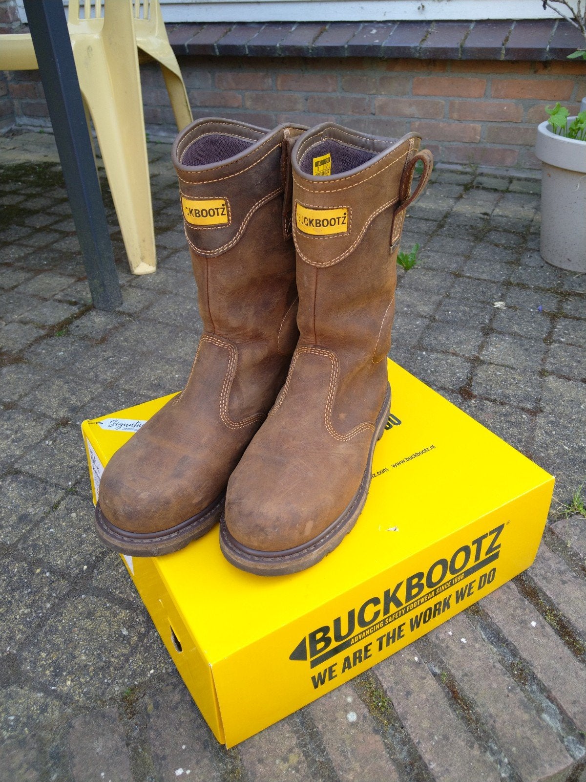 Buckbootz Crazy Horse werklaarzen mt 42, Ophalen of Verzenden, Zo goed als nieuw