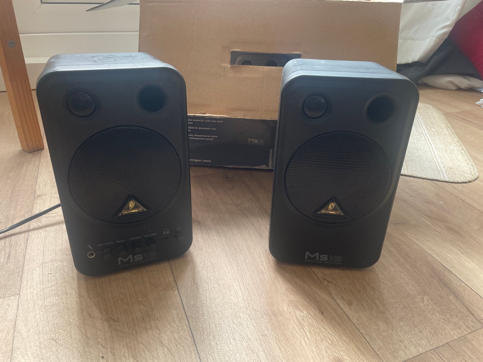 Behringer MS16 Studiomonitoren - Compact en Krachtig, Audio, Tv en Foto, Luidsprekers, Overige merken, Studiomonitor, Ophalen of Verzenden