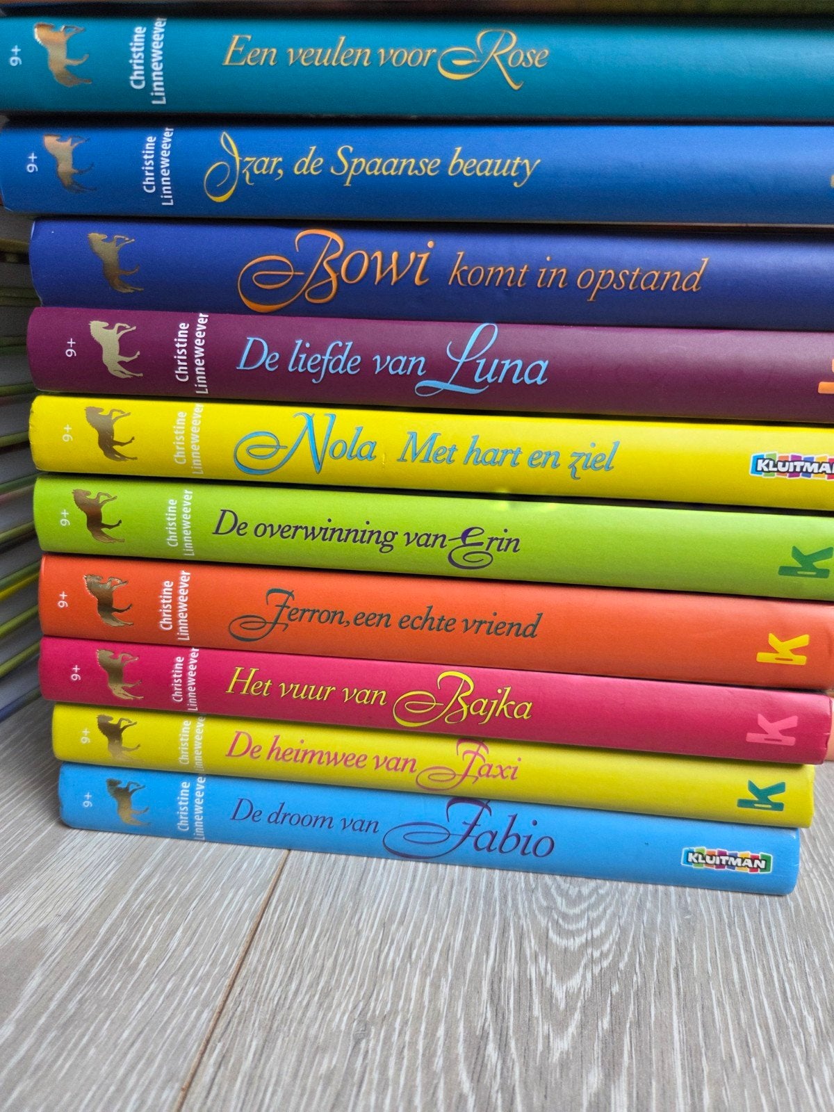 Christine Linneweever - 17x Gouden Paardenboeken, Ophalen of Verzenden, Zo goed als nieuw