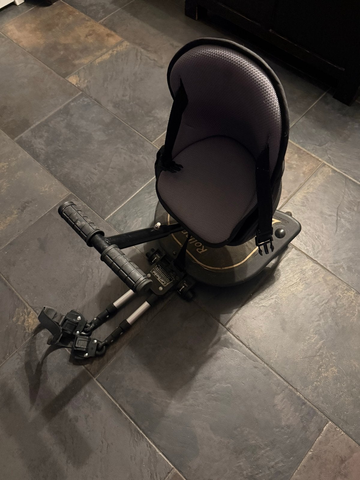 Rollerbuggy / Buggyboard met zitje, Kinderen en Baby's, Buggy's, Gebruikt, Overige merken, Verstelbare rugleuning, Ophalen